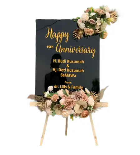 Papan Bunga Akrilik Wonorejowetan